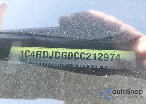 2012 Dodge Durango Crew from USA, damaged, VIN 1C4RDJDG0CC212974